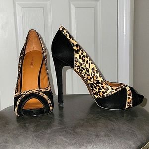 Nine West 4.5 in heels size 10